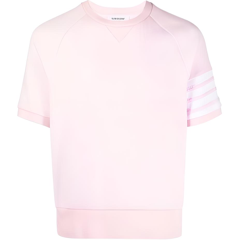 THOM BROWNE Knitwear Men's Pink Crew Neck Thin Other MJT295A-06452-680