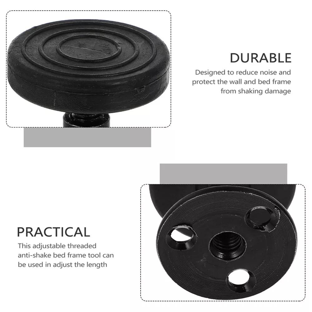4 шт. Стопор изголовья, регулируемая мебельная база, прикроватная противотрясущаяся рама кровати, фиксатор изголовья, крепежные детали, фурнитура