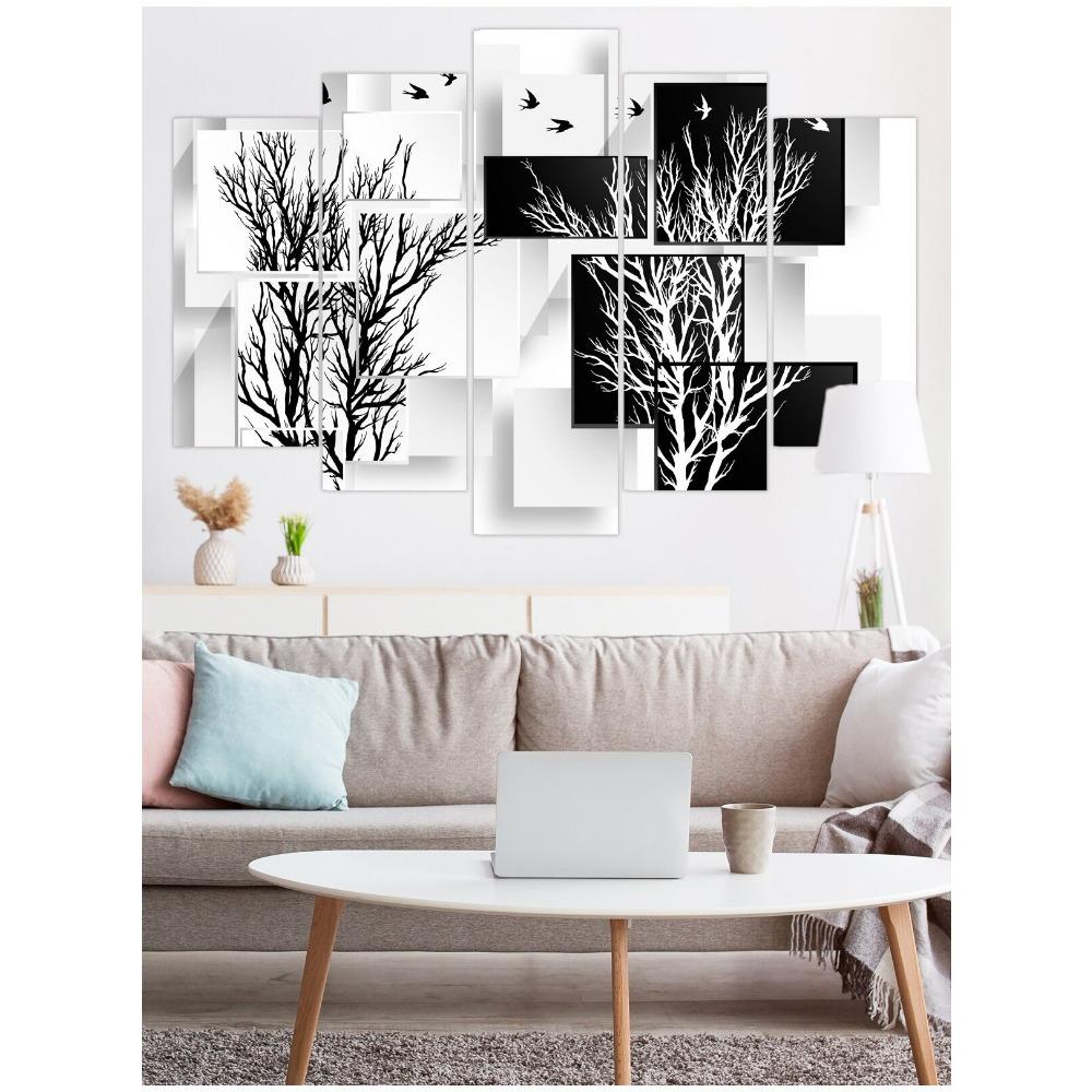 Модульная настенная живопись из 5 частей Dobrodarov, украшение на стену, картина на холсте, украшение для семейной гостиной