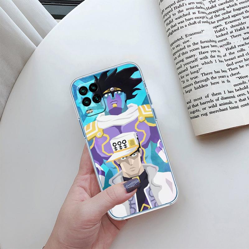 BH31 JoJo's Bizarre Adventure Transparent Phone Case for Motorola Moto G7 G8 G9 G84 G85 G73 G24 G15 Z2 Play Power Plus