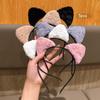 5 простых и универсальных Кошачьих ушек (Хлеб в форме кошачьих ушей, приготовленный на пару) плюшевые резинки для волос, подходящие для повседневных аксессуаров