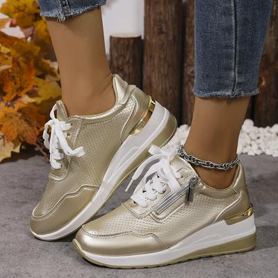 Мода 2025 Новые женские кроссовки Износостойкие кроссовки на платформе Женские Большого размера Повседневная обувь высокого качества для женщин Sandalias De Mujer