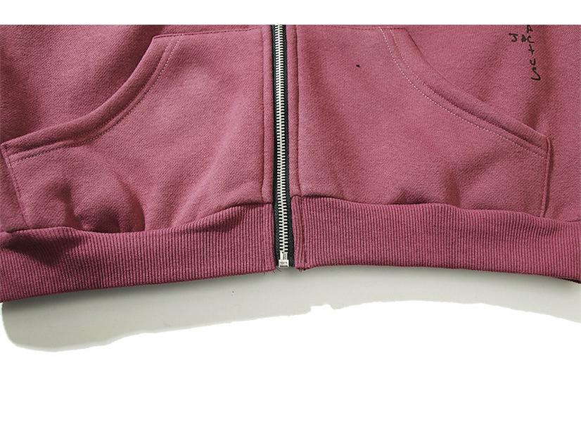 Унисекс флисовая толстовка-кардиган на молнии с принтом черепа Travis Scott