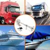 24V Single Trumpet Horn Marine Boat Air Horn 125dB Electric Air Horn for Truck Yacht Bus All 24V Vehicles
