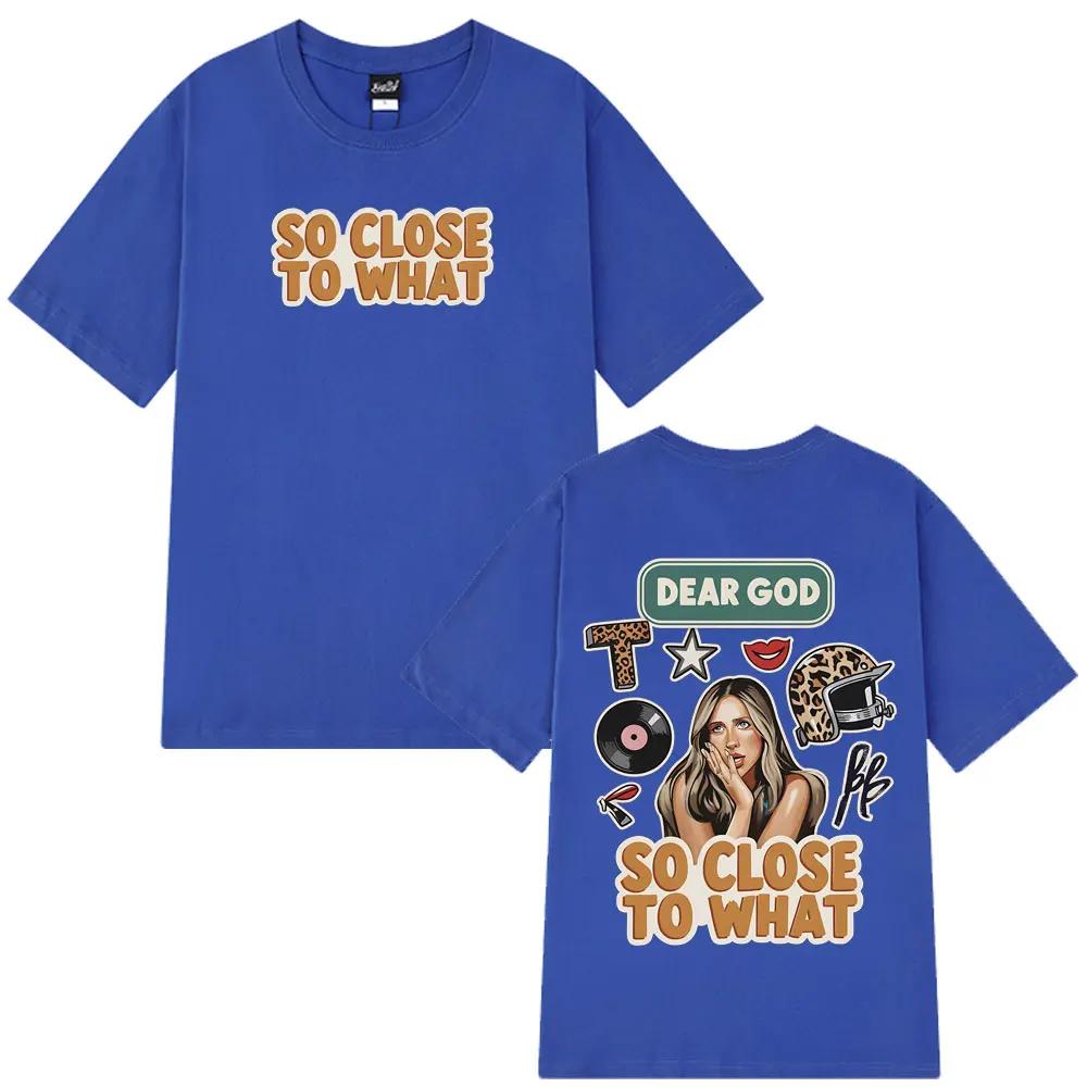 Singer Tate Mcrae T8 Music T Shirts Men's Women Vintage T-shirt Cotton Oversized Short Sleeve Aesthetics Tee Shirt Fans Gift