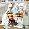 Warm "ONE PIECE" Flannel Blanket for Bedroom, Sofa, Chair, Picnic, Travel and Daily Use