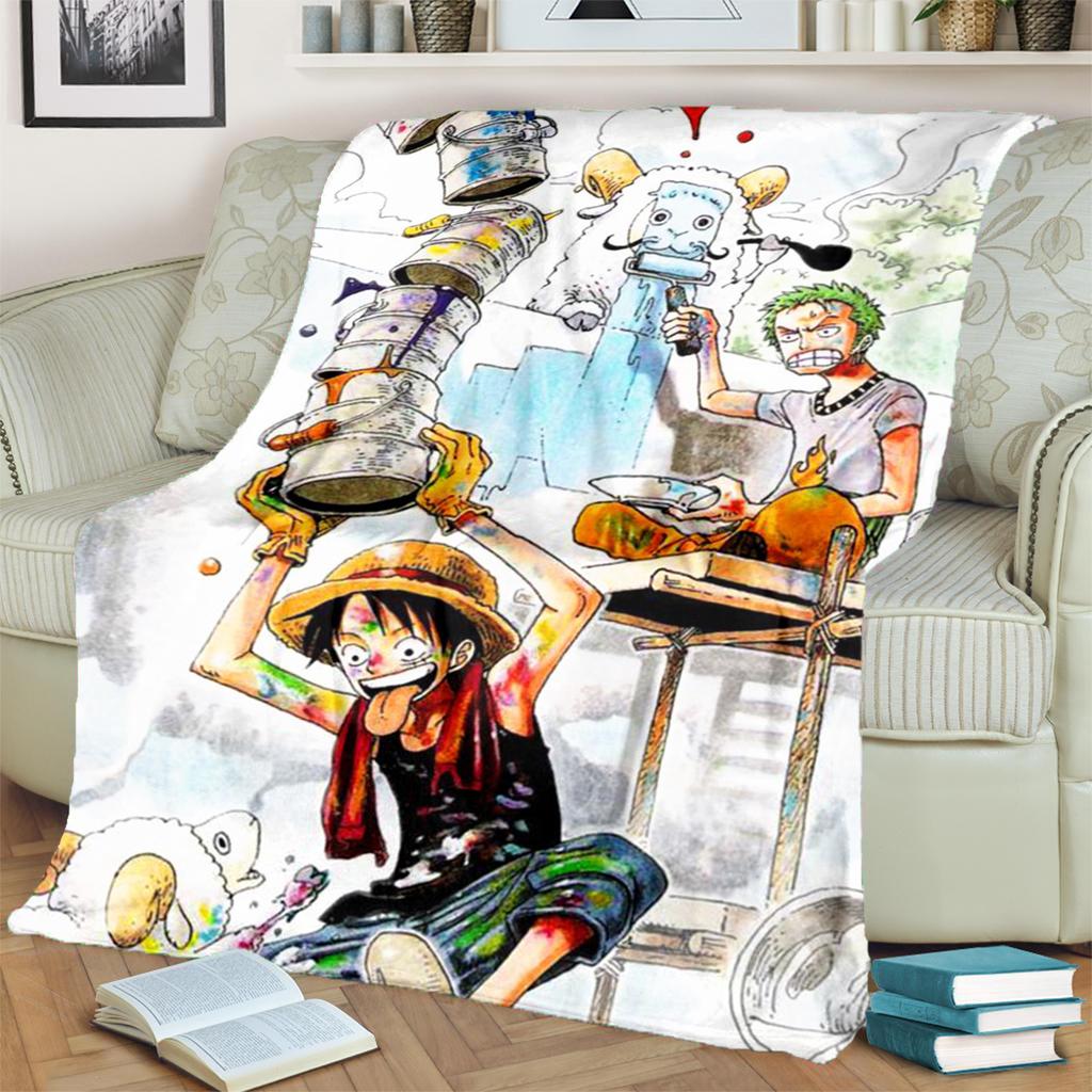 Warm "ONE PIECE" Flannel Blanket for Bedroom, Sofa, Chair, Picnic, Travel and Daily Use