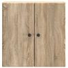 Wall Mounted Cabinet in Sonoma Oak 59 x 31 x 60 cm Engineered Wood
