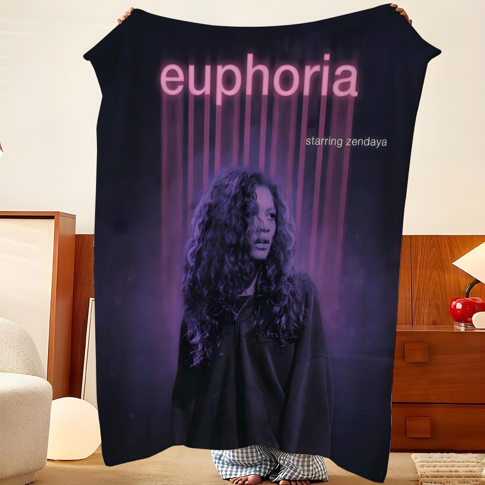 Плед Фланелевый Drama E-Euphoria, Легкий Уютный, Прочный Моющийся милый Прохладный