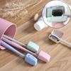 Portable Dustproof Travel Holder Bathroom Toothbrush Cover Brush Cap Toothbrush Head Storage Box