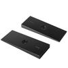 2" Wide 4°Degree Steel Leaf Spring Degree Shims Black silver- Set of 2