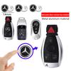 IIOYE1 Для Mercedes Benz AMG W205 C300 W203 W206 W108 W124 W126 W140 W168 W169 Автомобильный Пульт Дистанционного Ключа Наклейка Алюминиевый Эмблема Декоративная Наклейка