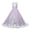 Childrens Princess Dress With Lace Patchwork For Girls