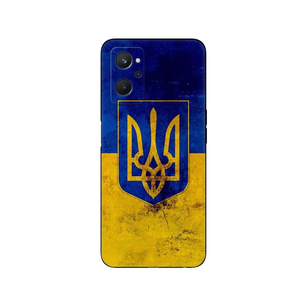 Черный чехол из ТПУ для OPPO Realme 8 8i 9i C25 C25S C11 2020 2021 C20 C21 C21Y C25Y pro задняя крышка чехлы для смартфонов с флагом Украины