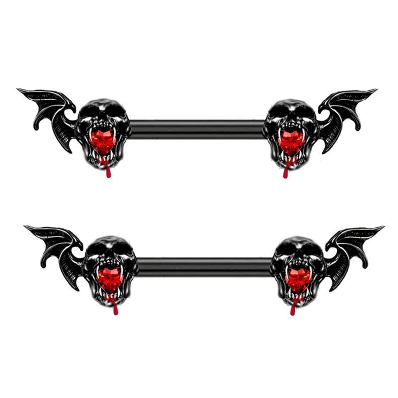 Гай Бэй Оумей Хэллоуин Дьявол Пирсинг Губ, Груди, Ушей и Пупка