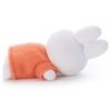 Bruna Sleeping Friend Flocked Mascot Miffy (Red) Plush Toy, Approx. 7cm Wide