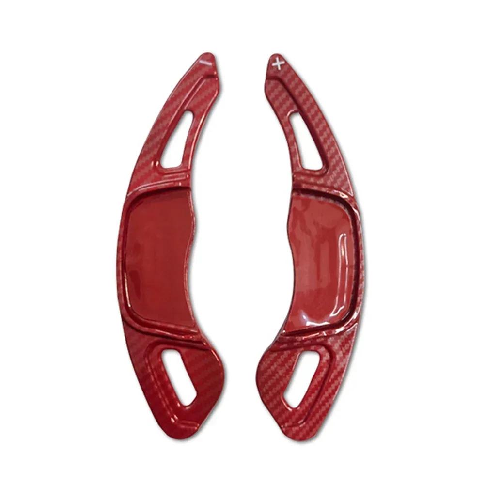 2 шт. Накладки-лепестки переключения передач на руль из углеродного волокна для VW Golf 7 Rline 7.5 GTI Tiguan Sagitar POLO MK7 GTD GTE