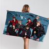 Динамитные K-pop Парни Большие Микрофибровые Пляжные Полотенца Быстросохнущее Полотенце Песок Пляжные Полотенца Бассейн Полотенце Для Путешествий Пляж Бассейн Йога