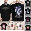 Модная мужская и женская футболка Hollow Knight с принтом, свободные топы с коротким рукавом, летняя повседневная футболка с круглым вырезом, детская одежда