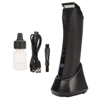 Машинка для стрижки волос на теле R-образная водонепроницаемая электрическая мужская машинка для стрижки волос с подсветкой