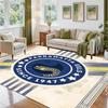 Parramatta Eels Design Crystal Velvet Rug Soft Decorative Mat for Bedroom Entrance
