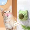 2025 Rotatable Catnip Ball Toy Natural Healthy Cat Wall Stick-on Promote Digestion Sugar Licking Kitten Toy