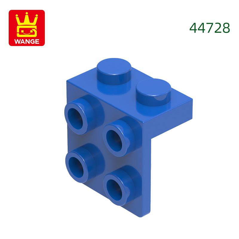 Нетоксичный 128 шт./лот 44728 Блок-кронштейн Moc 2+4 Прямоугольные детали Двусторонний Совместимый с кубиками DIY Детские игрушки Подарочная коробка
