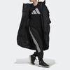 adidas Женские черные пуховики с капюшоном, средняя длина, пуховый пальто GT6539