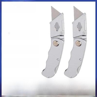 Бесплатная доставка Многофункциональный алюминиевый нож: Открывалка для коробок, ручной резак для бумаги, складной нож для обоев