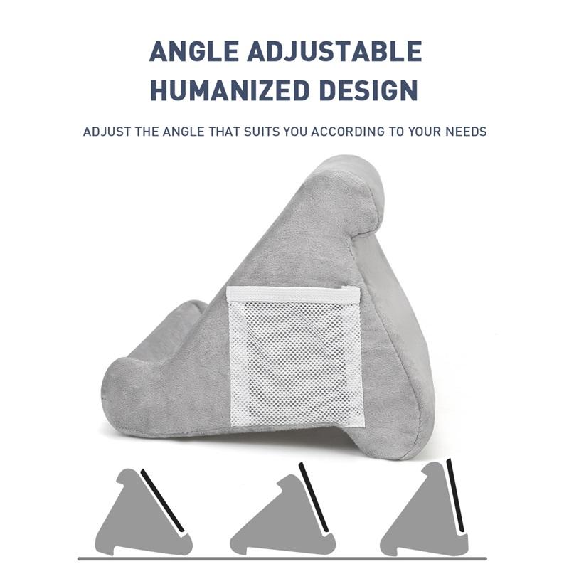 Multifunctional Tablet Support Sponge Pillow Stand For Reading Books, Tablet Desktop Support