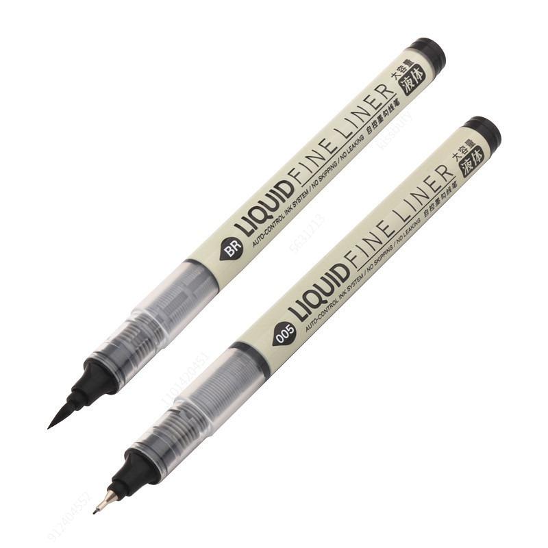 Capacity Quick Dry Waterproof Art Markers Fineliner Brushs Pen Sketch Drawing comics Pigment Line Pens Hand Lettering Supplies