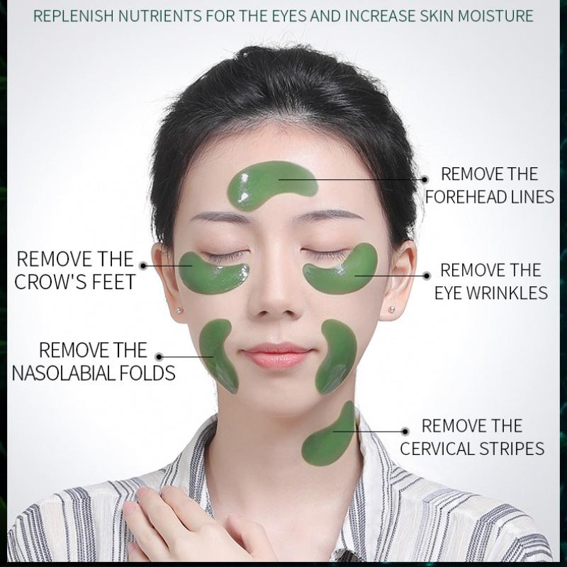 5Pair Crystal Collagen Gold Eye Mask Anti-Age Dark Circle Acne Beauty Patches Skin Care Korean Cosmetics Red Ginseng Eye Patches