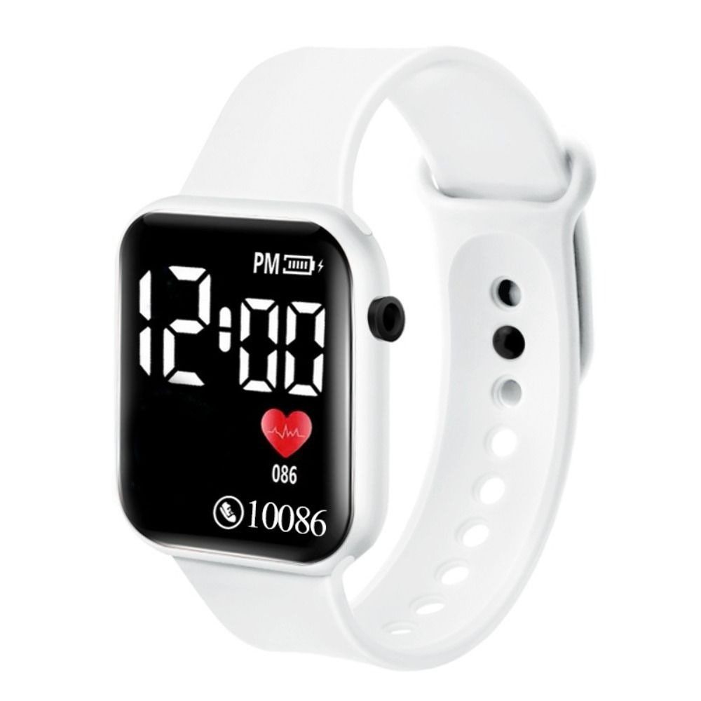 Светодиодные водонепроницаемые спортивные умные часы детские наручные часы цифровые часы студенческие электронные часы