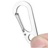 10Pcs Carabiner Hook for Camping Hiking Fishing D Shape Keyring Carabiner Spring Snap Clip Hook Snap Hook Carabiner Clip