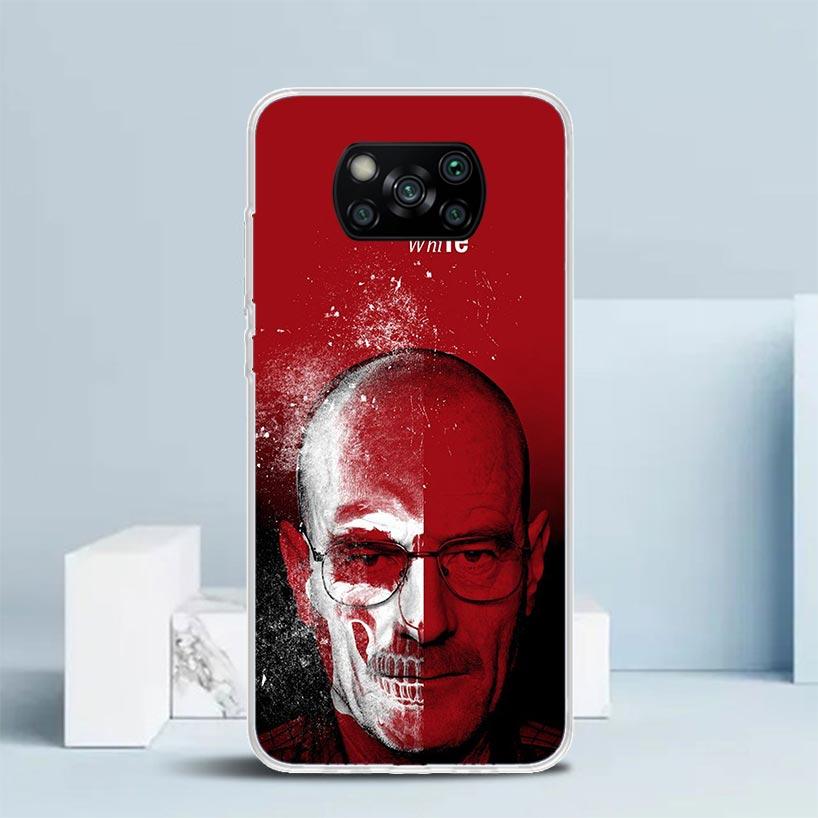 Breaking Bad WalterWhite Phone Case For Xiaomi Poco F7 Ultra X5 X6 X7 Pro M7 Redmi 15C 15 13C 13 12C 12 10C 10 10A 9 9C 9A 9T Co