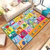ABC Cartoon Alphabet Children Crawling Kids Playroom Early Education Area Rug,Carpet for Living Room Bedroom Sofa, Play Mats