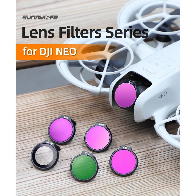 Lens Filter for DJI Neo ND Filters Set Camera Lens Filter Kit ND MCUV HD Optical Glass Camera Filter for DJI Neo Accessories