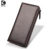 New Long Wallet Men's First Layer Cowhide Wallet Men's Retro Business Zipper Multi-card Large-capacity Clutch Bag