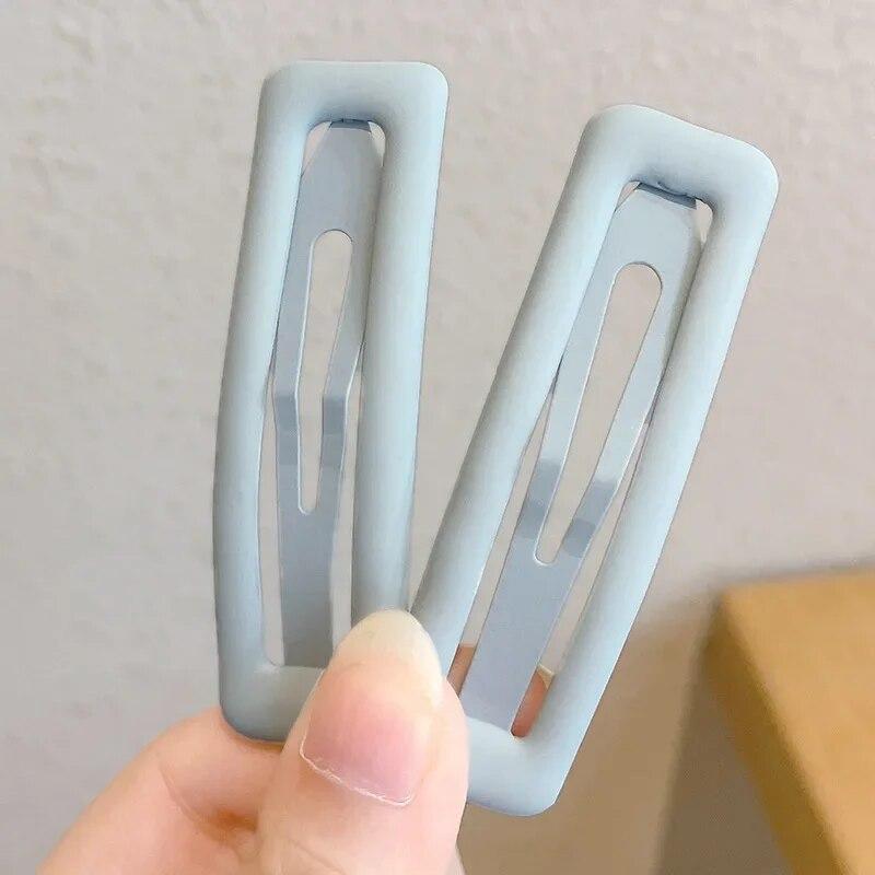 Матовые прямоугольные заколки BB, женские заколки, сломанные заколки для волос, модные заколки для волос для девочек, головные уборы, украшения, инструменты для укладки волос