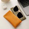 Protective Cove Eye Glasses Holder Sunglasses Pouch Eyewear Protector Case Leather Glasses Case