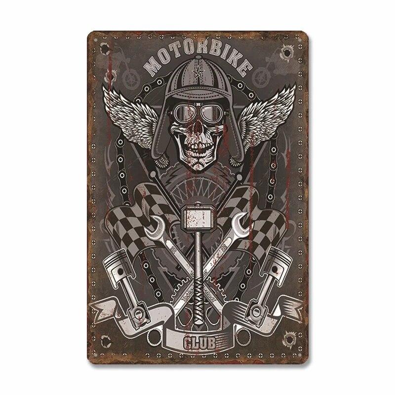 Classic Garage Poster Vintage Metal Sign Car Service Metal Tin Signs Retro Plaque Garage Tool Shop Wall Art Decor