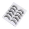 Tools Glue Included Thick Cross 3D Soft Mink Hair Natural Long  False Eyelashes Eye Lash Extension