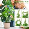 1/2PCS Plant Moss Coir Pole Bendable Plants Climbing Support Extension Palm Vines Stick Balcony Garden Courtyard Flower Decor