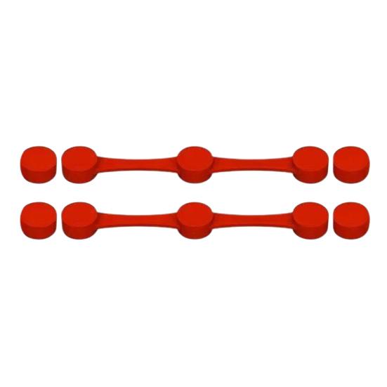 Магнитная силиконовая пряжка для фритюрницы, фиксирующий зажим для пергаментных листов, термостойкий быстросъемный держатель для бумаги для фритюрницы