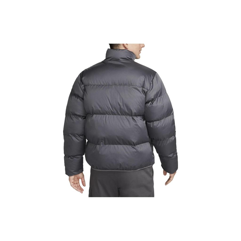 Nike Спортивная куртка-пуховик Club Iron Grey/White для мужчин в уличном стиле FB7368-068