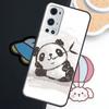 Cartoon Panda For Realme GT6 GT7 Pro 15 10 11 12 13 14 Pro Plus C71 C75 C65 C55 C63 C61 C53 C67 C35 Case