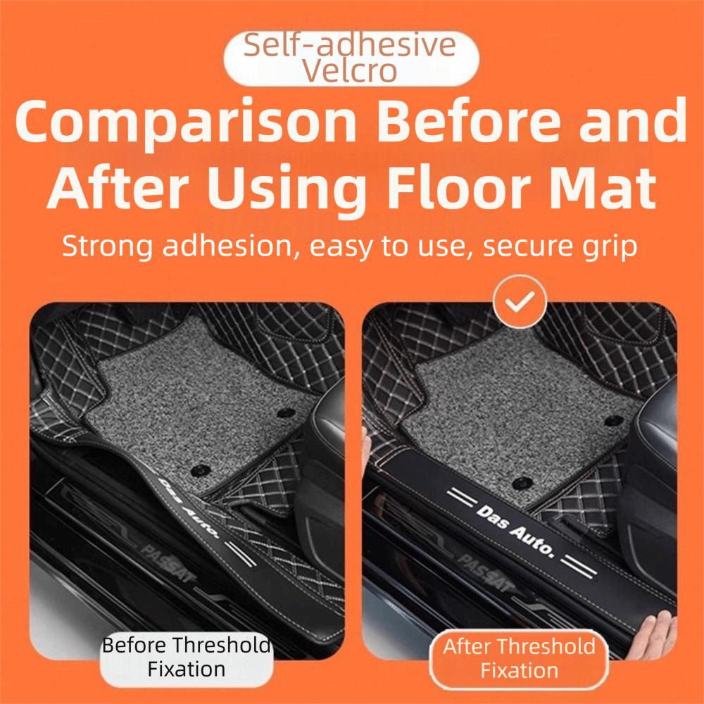 100pairs Strong Glue Hook and Loop Fastener Tape Self-Adhesive Mounting Strips  Carpet Gripping