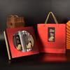 New Year's Mountain Delicacies Gift Box: Dried Morel, Black Fungus, Shiitake, Ganoderma, Fish Maw in Plastic Jar Packaging.