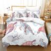 Sea Turtle Bedding Ocean Duvet Cover Set Teal Mediterranean Style Marine Themed Ocean Polyester Bedding Set Queen King Twin Size