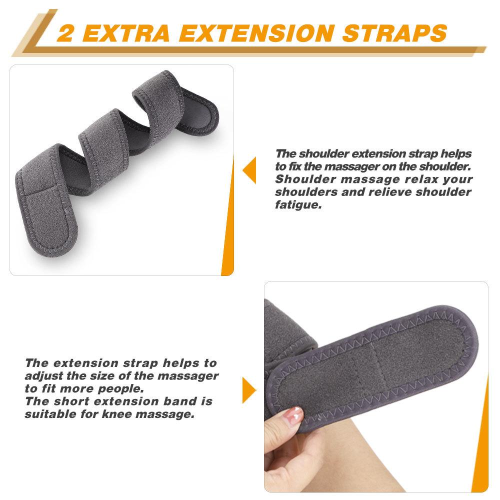 Электрический нагревательный инструмент для массажа колена, наколенник для вибрационного массажа, наколенник от лихорадки полыни